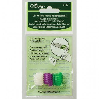 Clover Knitting counter green - 3pcs