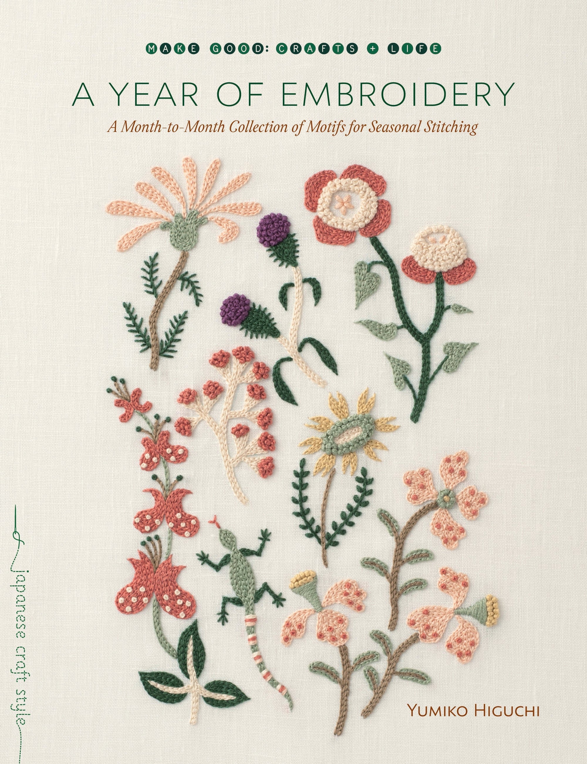 A Year of Embroidery - Yumiko Higuchi - The Little Yarn Store