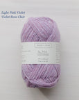 Biches & Buches Le Petit Lambswool - Biches & Buches - Light Pink Violet - The Little Yarn Store