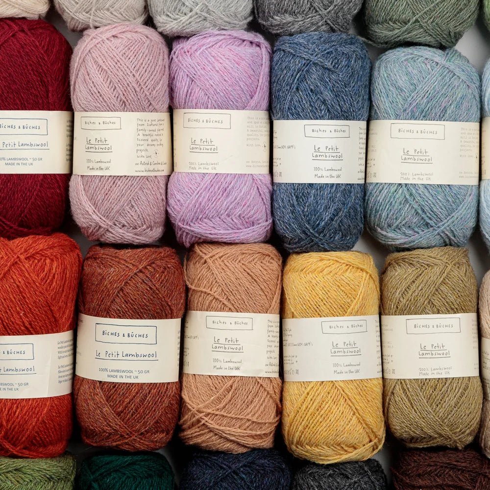 Biches & Buches Le Petit Lambswool - Biches & Buches - Off - white - The Little Yarn Store