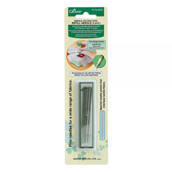 Clover Pen Style Felting Needle and Refill - Clover - Refill - The Little Yarn Store