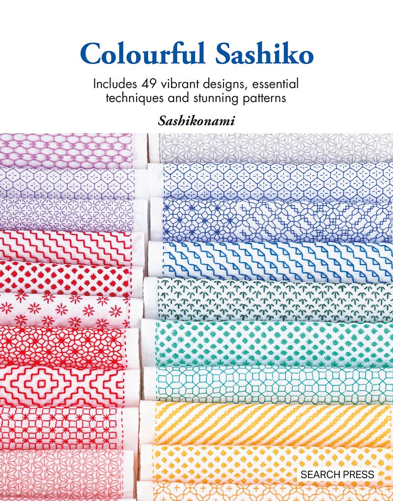 Colourful Sashiko - Sashikonami - The Little Yarn Store