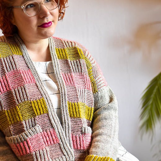 Ginny Cardigan Knitting Kit - Susanne Sommer - One (1) - The Little Yarn Store