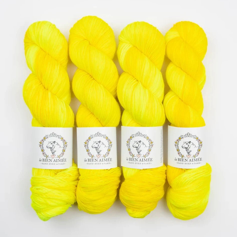 La Bien Aimée Merino Super Sock - La Bien Aimée - La Bien Aimée Yellow - The Little Yarn Store