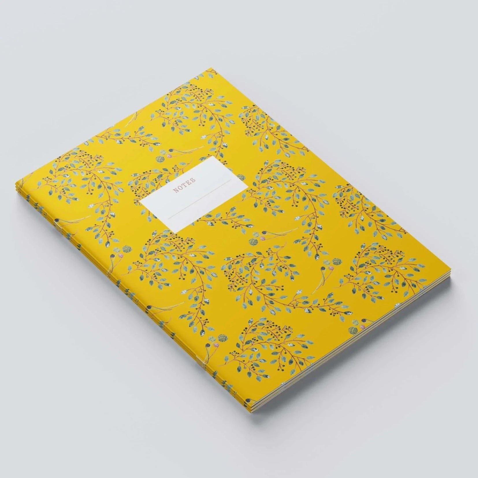 Laine x Dee Notebook - Laine - Yellow - The Little Yarn Store