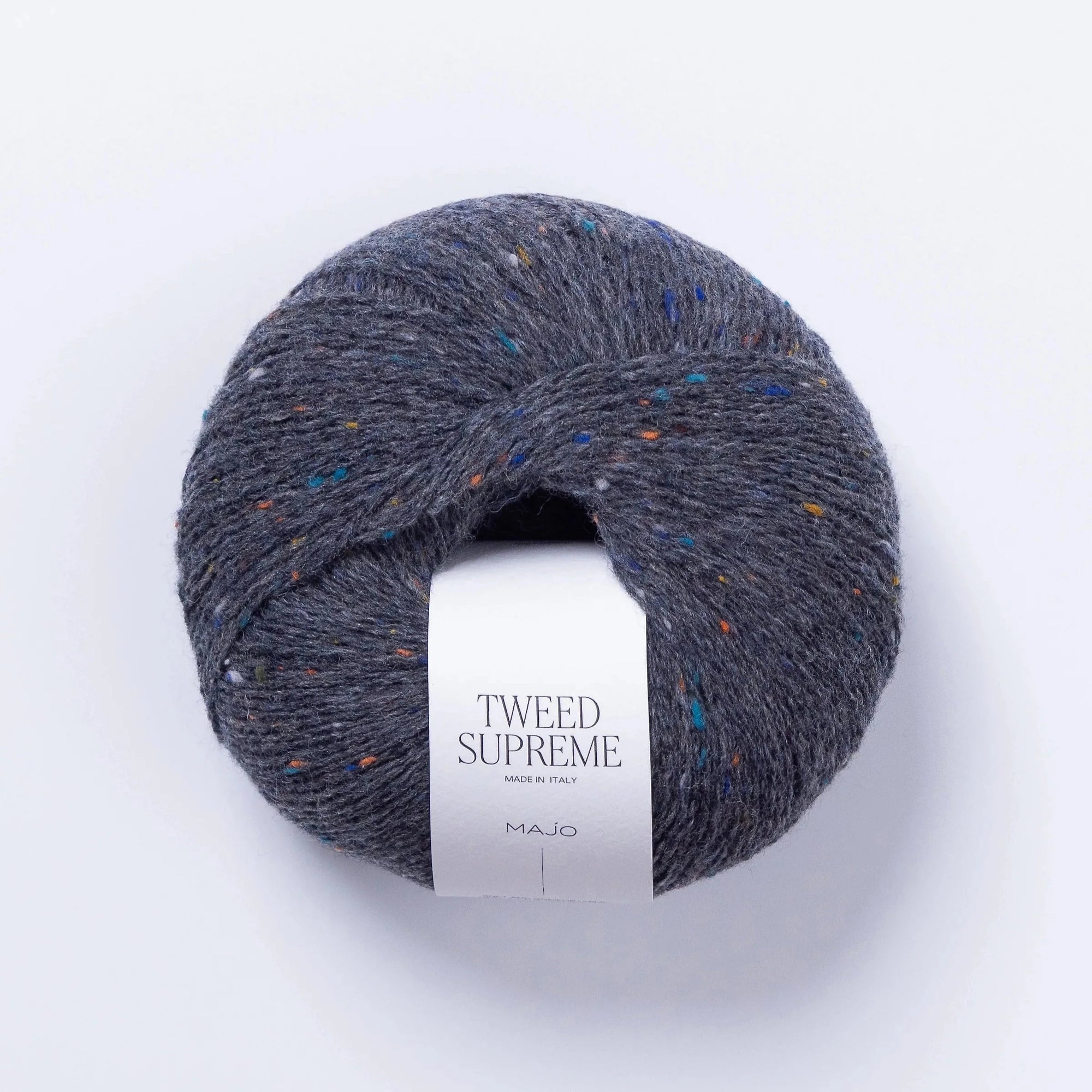 Majo Garn Tweed Supreme - Majo Garn - Charcoal - The Little Yarn Store