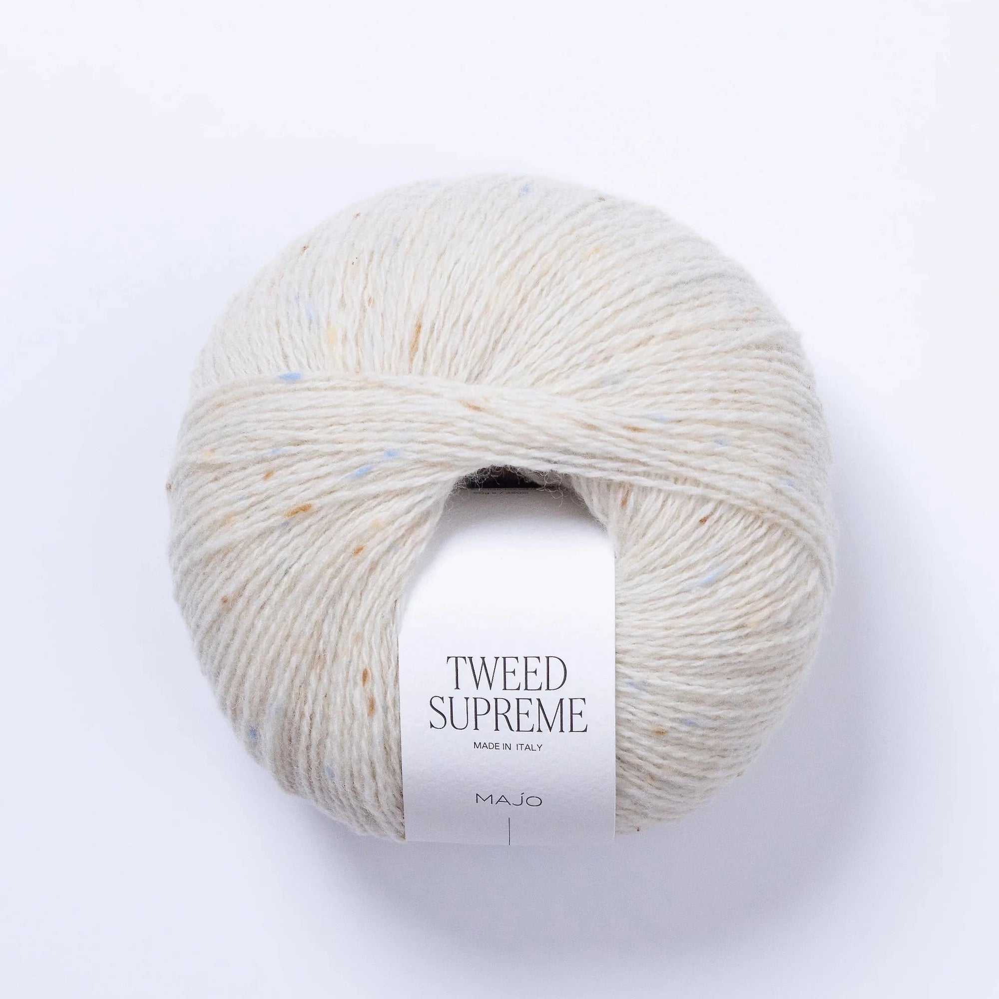 Majo Garn Tweed Supreme - Majo Garn - Ivory - The Little Yarn Store