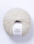 Majo Garn Tweed Supreme - Majo Garn - Ivory - The Little Yarn Store