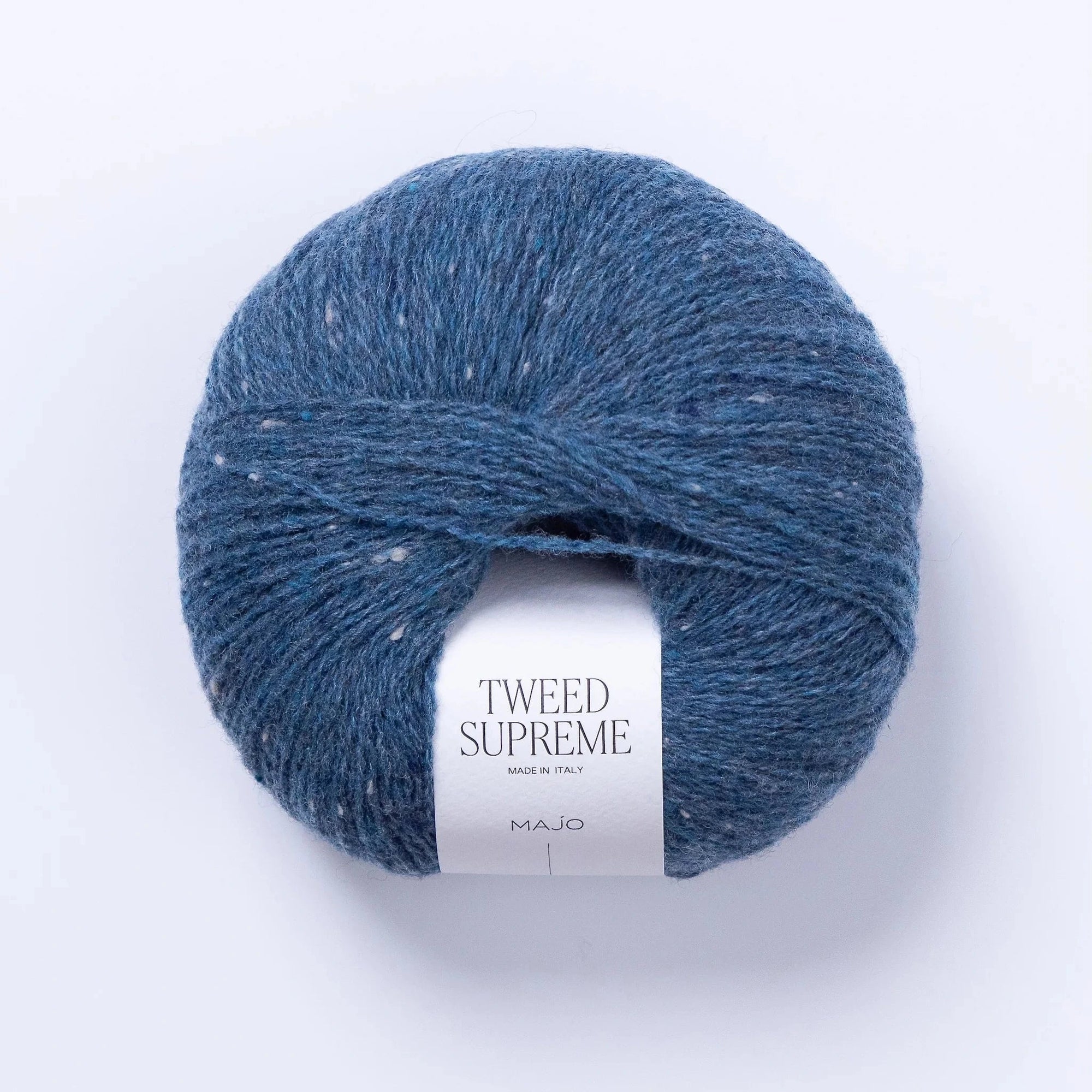 Majo Garn Tweed Supreme - Majo Garn - Petrol Blue - The Little Yarn Store