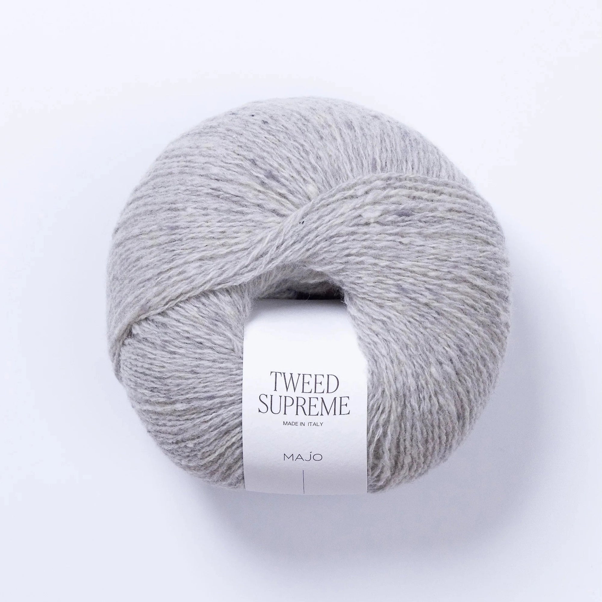 Majo Garn Tweed Supreme - Majo Garn - Soft Grey - The Little Yarn Store