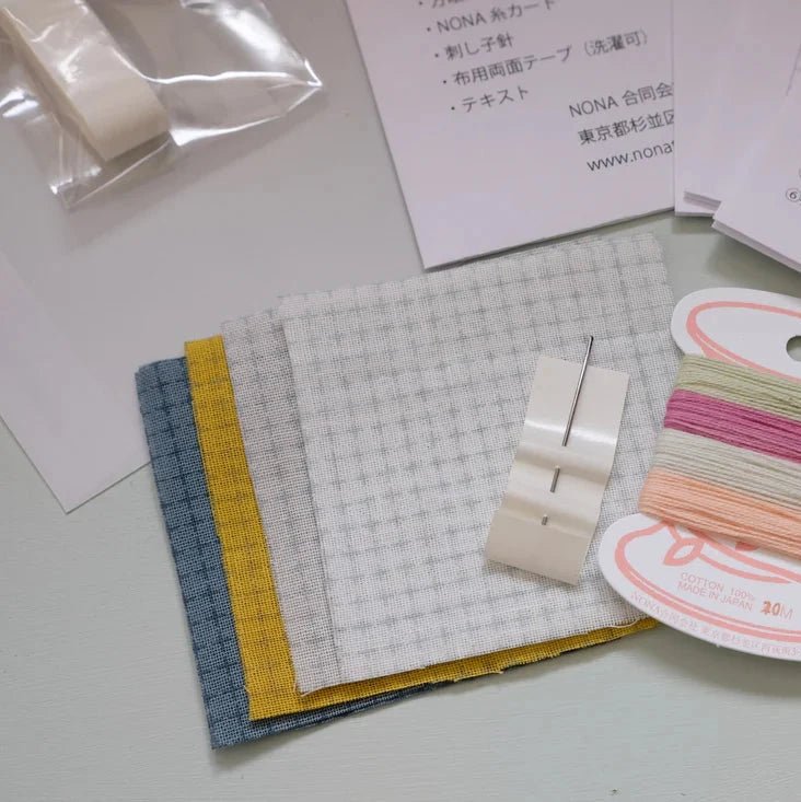 NONA Sashiko Mending Kit - NONA - The Little Yarn Store