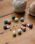 NONA Temari Stitch Markers - NONA - Earth - The Little Yarn Store