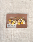 NONA Temari Stitch Markers - NONA - Yellow - The Little Yarn Store