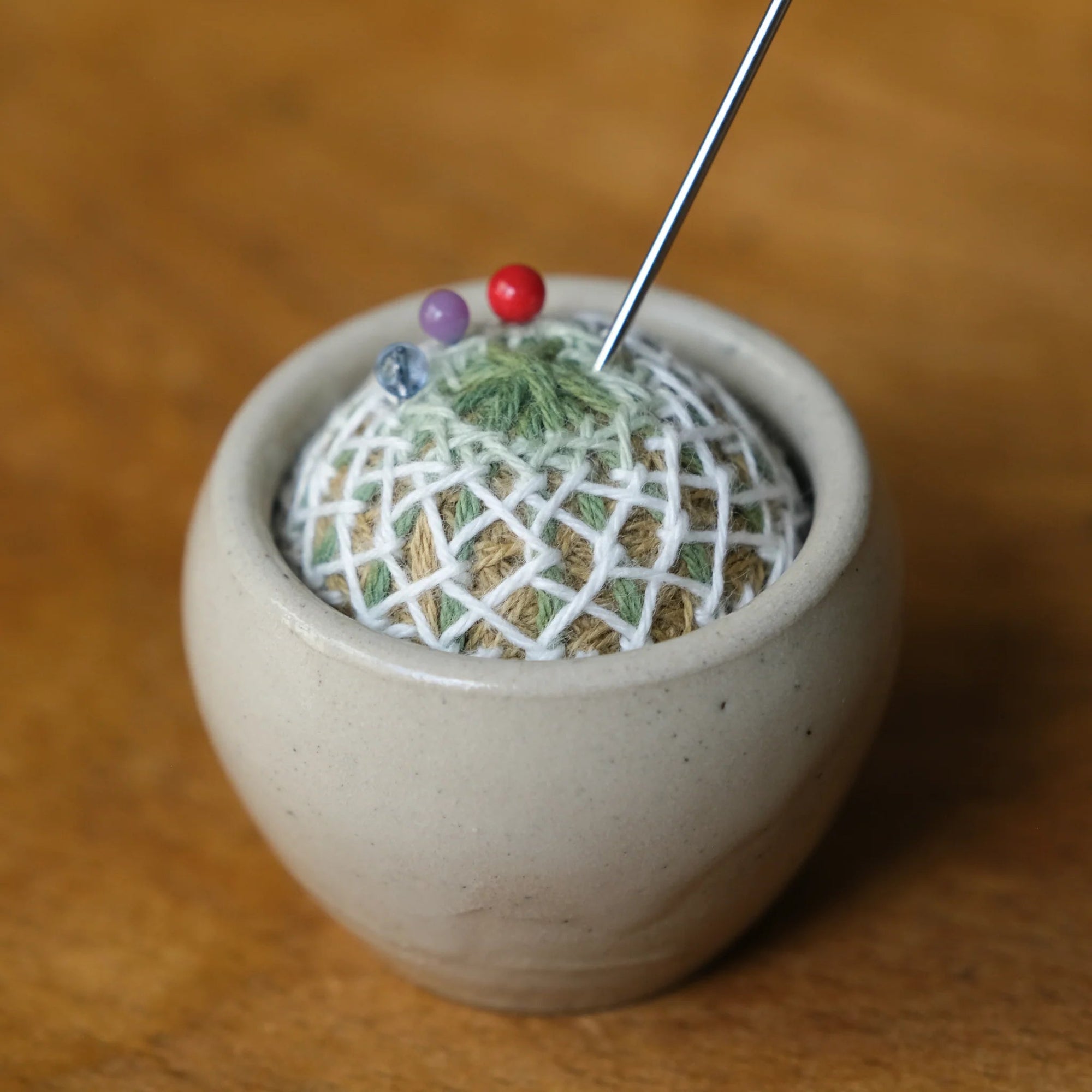 NONA White Clover Pincushion Kit - NONA - The Little Yarn Store