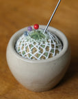 NONA White Clover Pincushion Kit - NONA - The Little Yarn Store