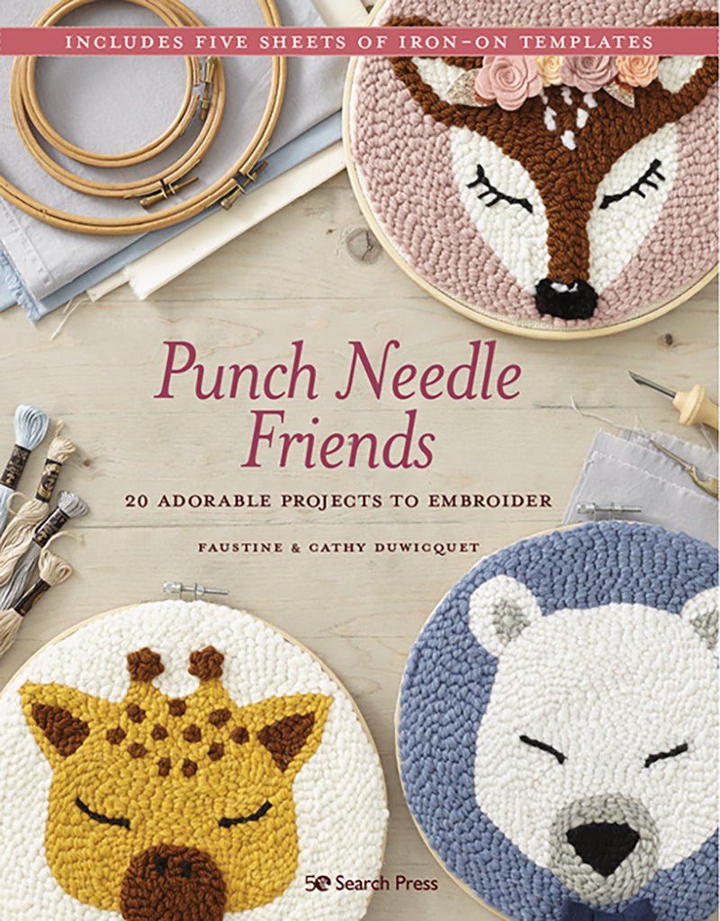 Punch Needle Friends - Faustine and Cathy Duwicquet - The Little Yarn Store