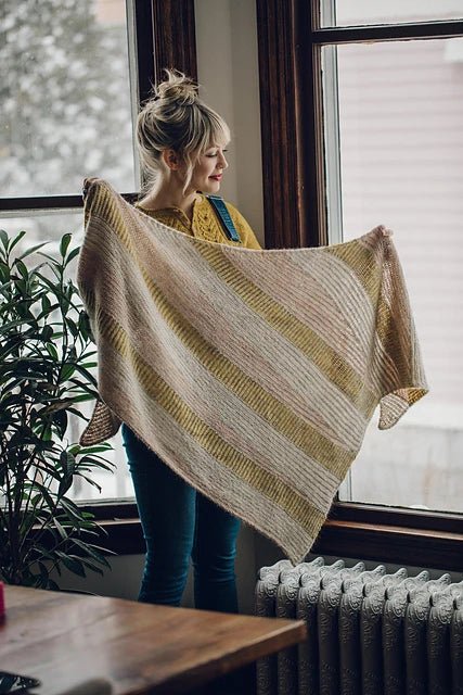 Satellite Shawl Knitting Kit - La Bien Aimée - The Little Yarn Store