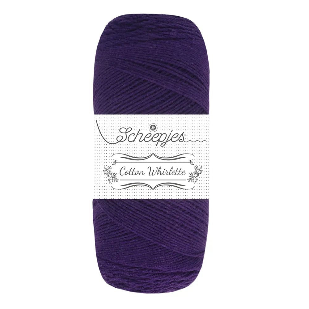 Scheepjes Cotton Whirlette - Scheepjes - 801 Grape - The Little Yarn Store