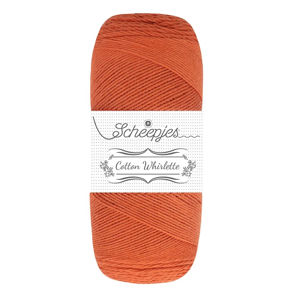 Scheepjes Cotton Whirlette - Scheepjes - 802 Pumpkin - The Little Yarn Store