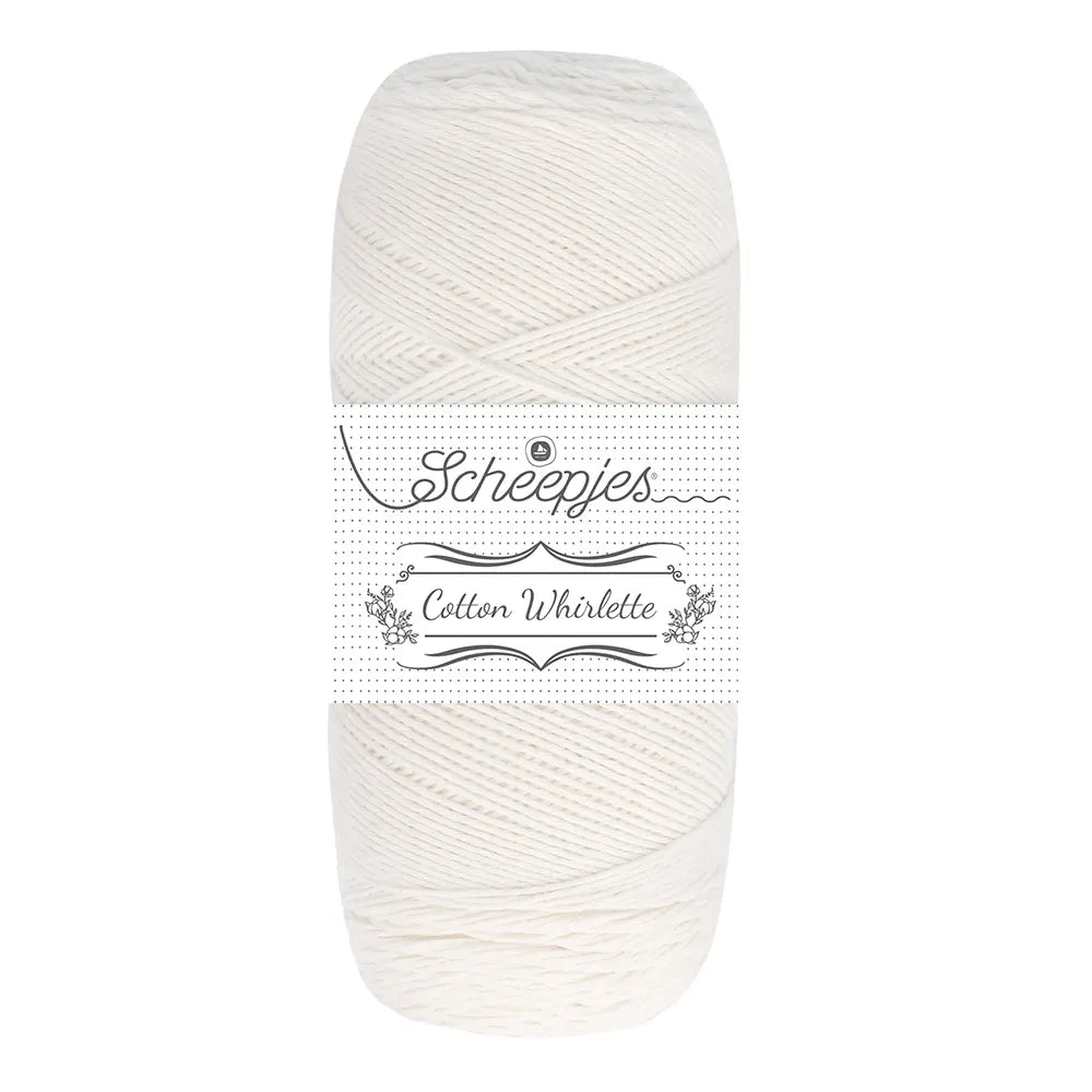 Scheepjes Cotton Whirlette - Scheepjes - 804 Cream - The Little Yarn Store