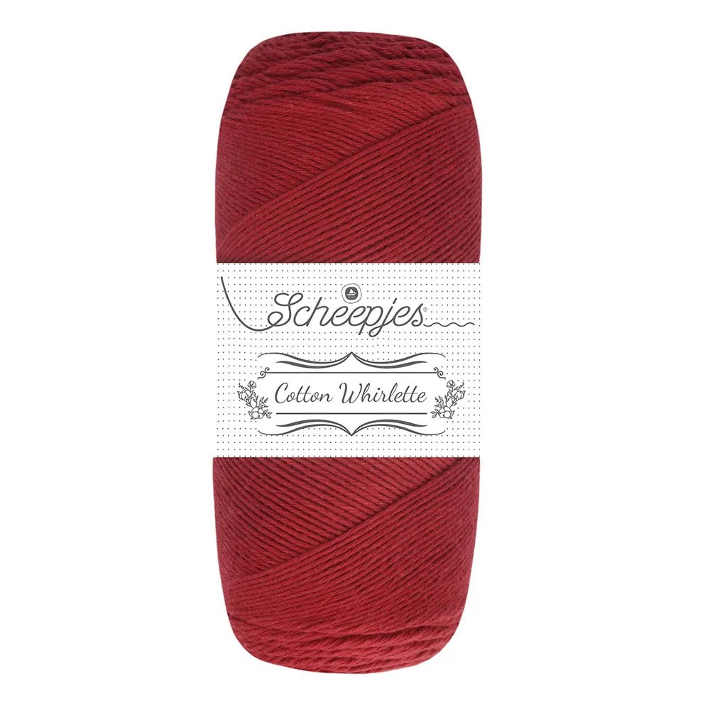 Scheepjes Cotton Whirlette - Scheepjes - 810 Cherry - The Little Yarn Store