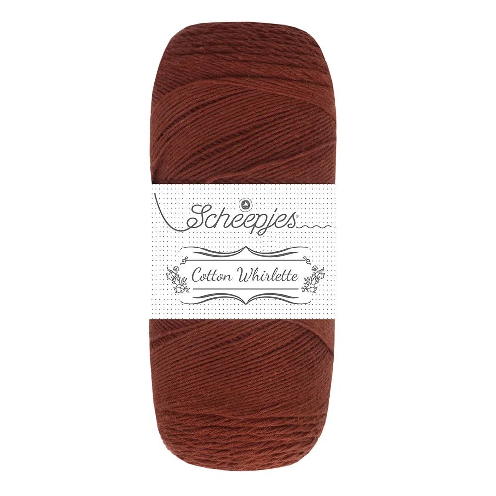 Scheepjes Cotton Whirlette - Scheepjes - 817 Chocholate - The Little Yarn Store