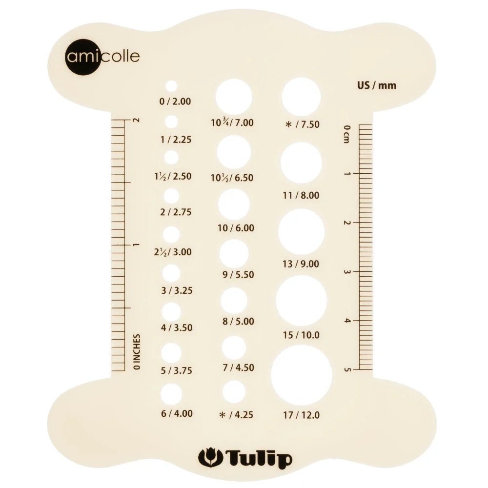 Tulip Needle Gauge - Tulip - The Little Yarn Store